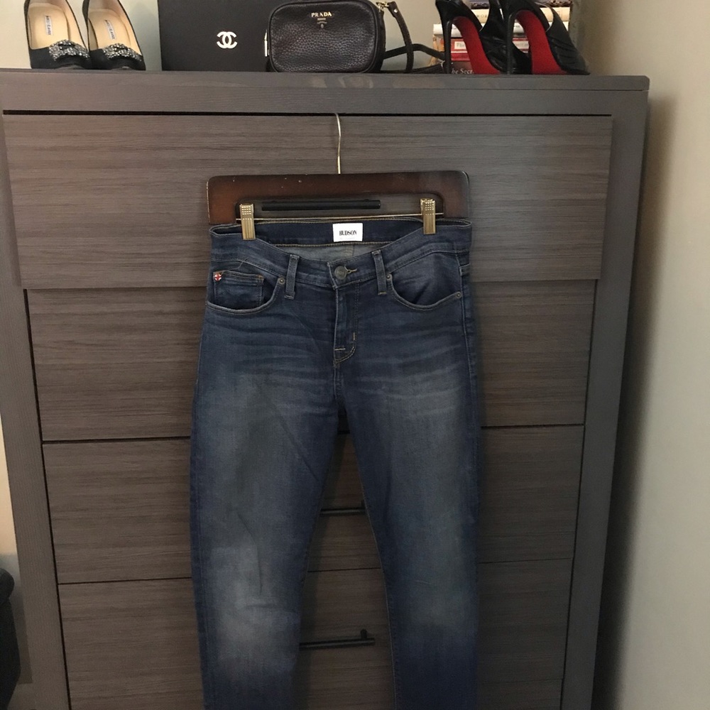 Hudson skinny stretch jeans 28